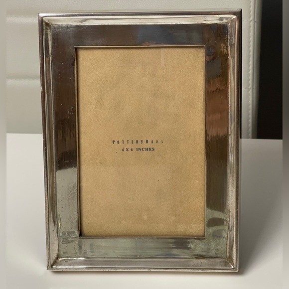 Pottery Barn Accents Vintage Pottery Barn Silver Plated Picture